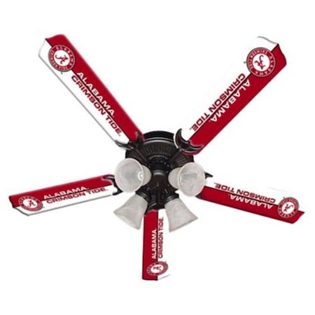 Ceiling Fan Designers Ceiling Fan Designers 7995-ALA New NCAA ALABAMA CRIMSON TIDE 52 in. Ceiling Fan 7995-ALA